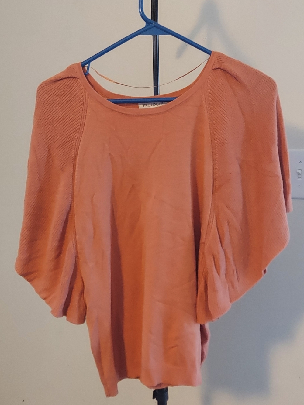Prologue Coral Crewneck Knit Top